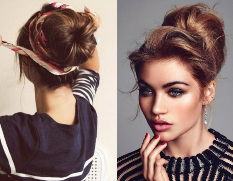 How to Create a Low Messy Bun Tutorial